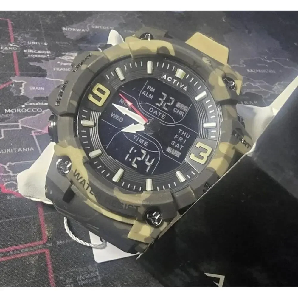 Activa X Invicta Digital Men'sCamouflage  Watch - (#44)